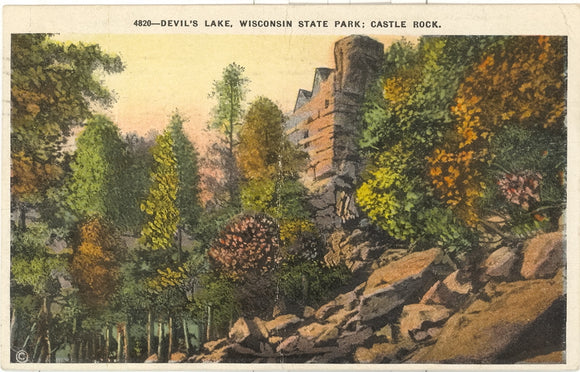 Castle Rock, Devil's Lake, Wisconsin State Park - Carey's Emporium
