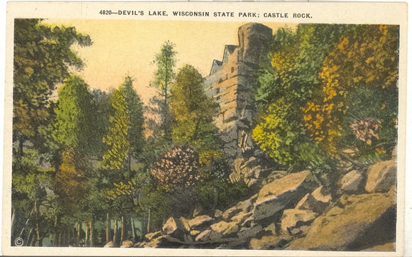 Castle Rock, Devil's Lake, Wisconsin State Park - Carey's Emporium