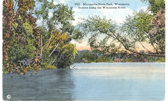Scenes along the Wisconsin River, Marquette State Park, WI - Carey's Emporium