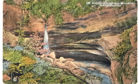 The Sand Caves, Marquette State Park, WI - Carey's Emporium