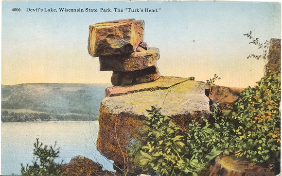 The Turk's Head, Devil's Lake, Wisconsin State Park - Carey's Emporium