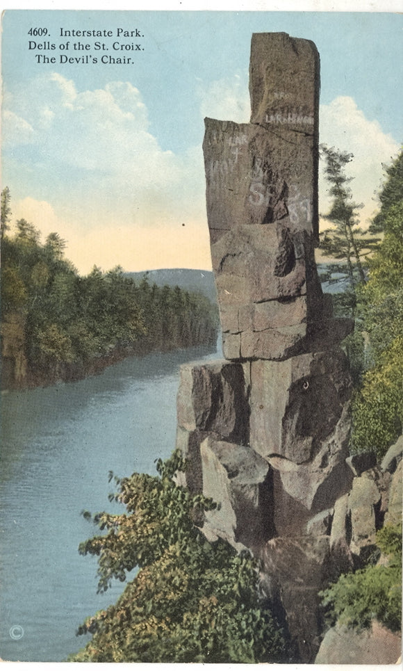 The Devil's Chair, Dells of the St. Croix, Interstate Park, WI - Carey's Emporium