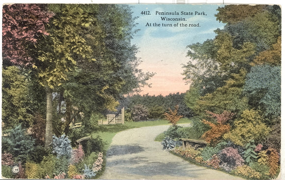 At the Turn of the Road, Peninsula State Park, WI - Carey's Emporium