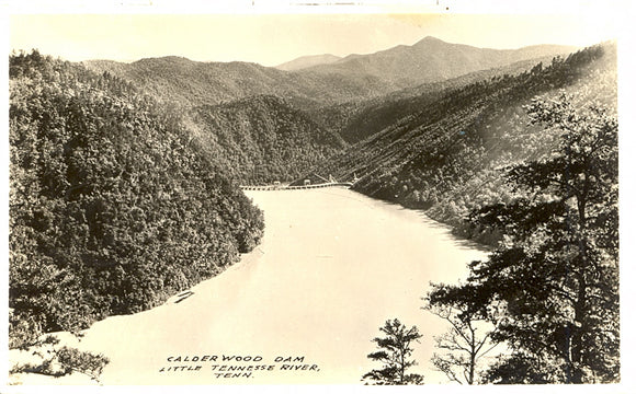 Calderwood Dam, Little Tennessee River, TN - Carey's Emporium