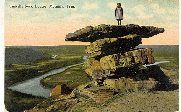 Umbrella Rock, Lookout Mountain, TN - Carey's Emporium