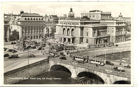 Gust. Adolfs Torg Och Kungl. Operan., Stockholm - Carey's Emporium
