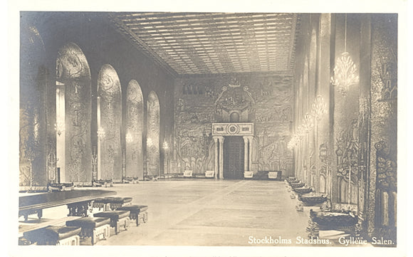 Stadshuset Gyllene Salen, Stockholm - Carey's Emporium