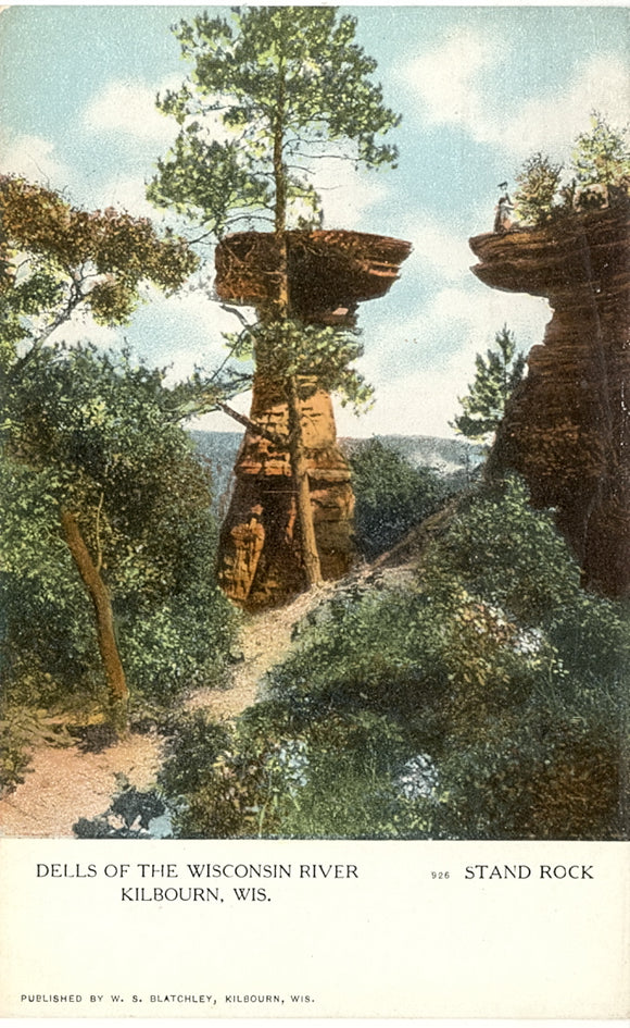 Dells of the Wisconsin River, Stand Rock, Kilbourn, WI - Carey's Emporium