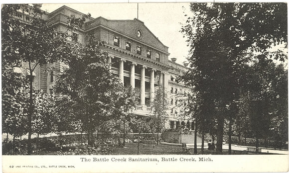The Battle Creek Sanitarium, Battle Creek, MI - Carey's Emporium