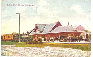 C. M and St. P. Station, Wausau, WI - Carey's Emporium