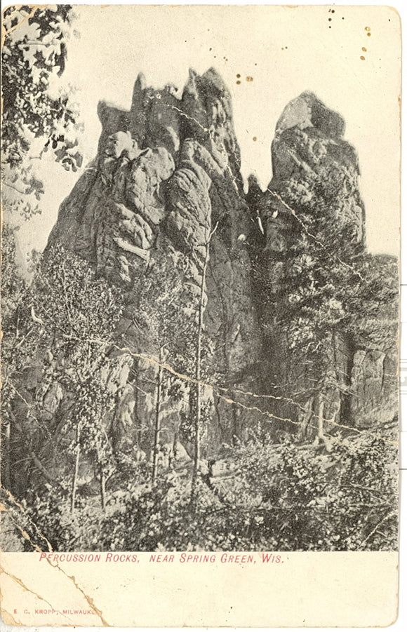 Percussion Rocks, near Spring Green, WI - Carey's Emporium