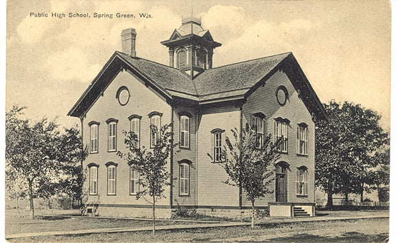Public High School, Spring Green, WI - Carey's Emporium