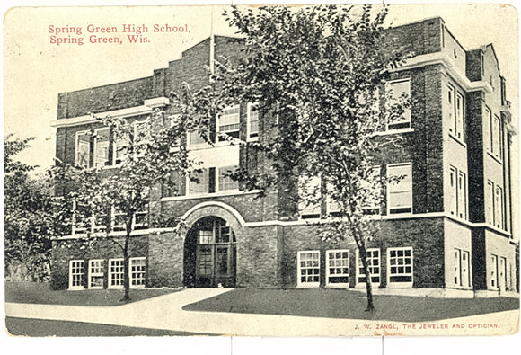 Spring Green High School, Spring Green, WI - Carey's Emporium