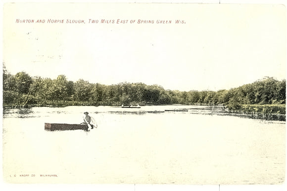 Norton and Horpie Slough, Two Miles East of Spring Green, WI - Carey's Emporium