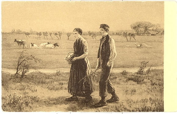 The Bashful Suitor by Joseph Israels - Carey's Emporium