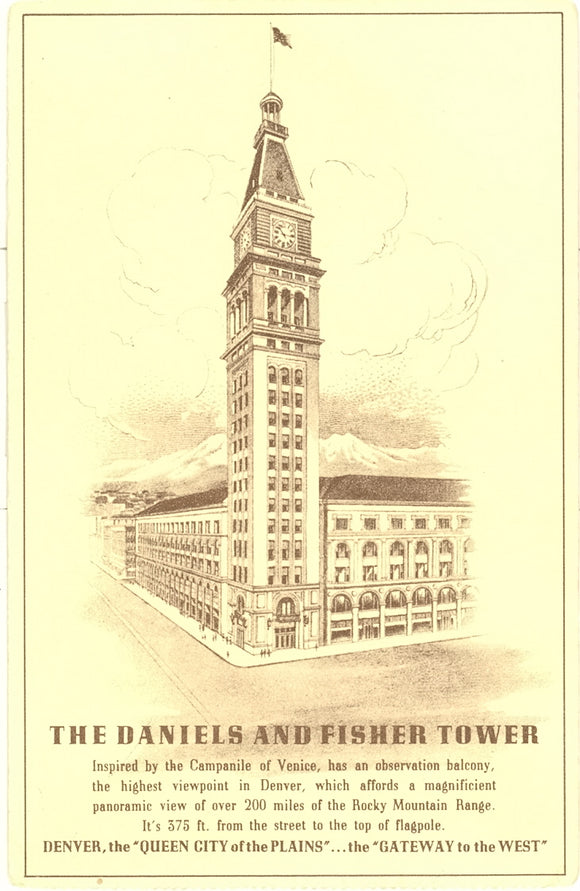 Daniels and Fisher Tower, Denver, CO - Carey's Emporium