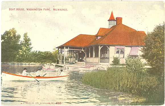 Boat House, Washington Park, Milwaukee, WI - Carey's Emporium