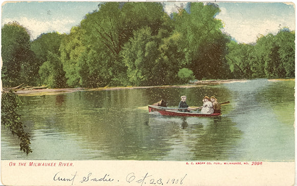 On the Milwaukee River, Milwaukee, WI - Carey's Emporium