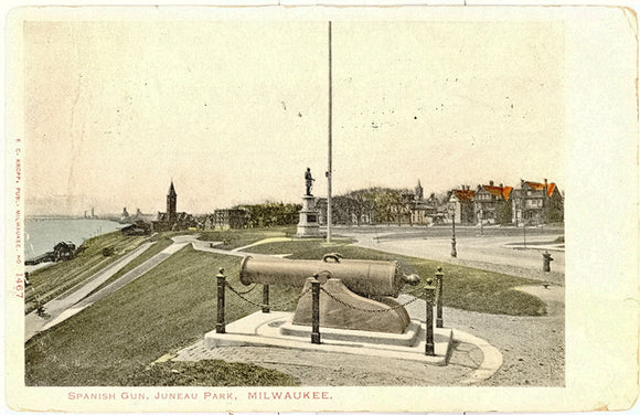 Spanish Gun, Juneau Park, Milwaukee, WI - Carey's Emporium