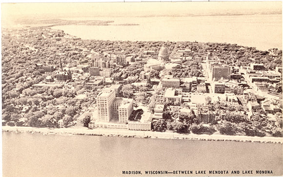 Between Lake Mendota and Lake Monona, Madison, WI - Carey's Emporium