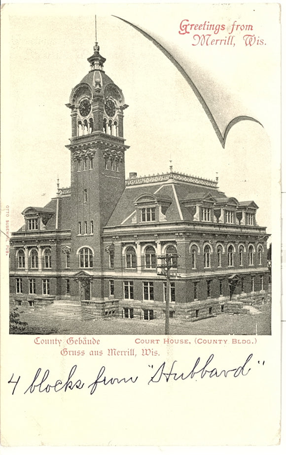 Greetings from Merrill, WI - Carey's Emporium