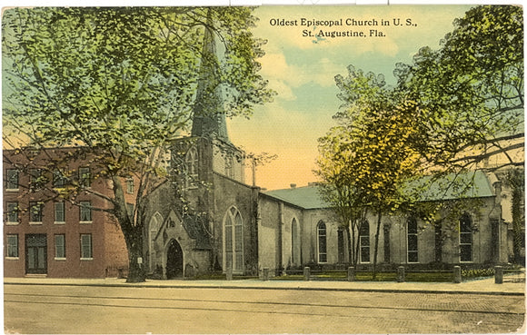 Oldest Episcopal Church in U. S., St. Augustine, FL - Carey's Emporium