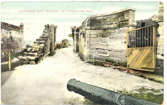 Entrance, Fort Marion, St. Augustine, FL - Carey's Emporium