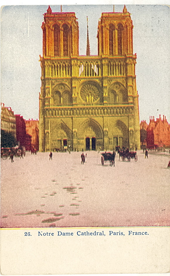 Notre Dame Cathedral, Paris, France - Carey's Emporium