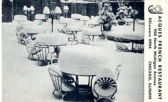 Jacques French Restaurant, 900 North Michigan Avenue, DELaware 0904, Chicago, IL - Carey's Emporium