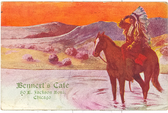 Bennert's Cafe, 50 E. Jackson Boul. Chicago, IL - Carey's Emporium