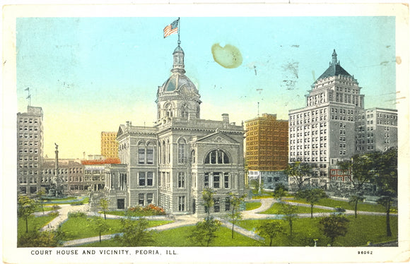 Court House and Vicinity, Peoria, IL - Carey's Emporium