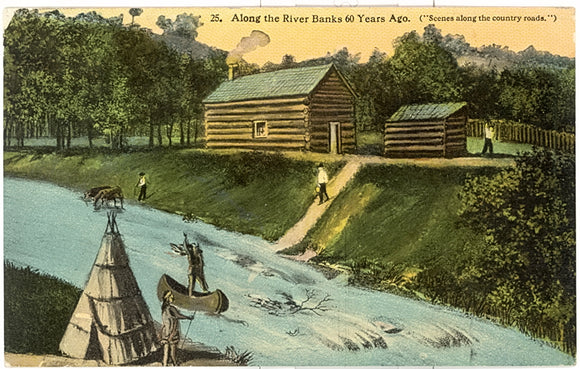 Along the River Banks 60 Years Ago, Madison, WI - Carey's Emporium