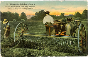 Wisconsin Girls know how to Make Hay while the Sun Shines, Milwaukee, WI - Carey's Emporium