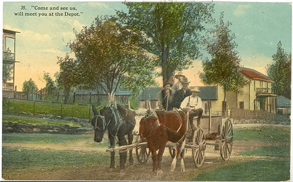 Come and See Us, Will Meet You at the Depot, Princeton, WI - Carey's Emporium