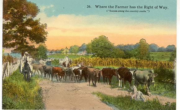 Where the Farmer has the Right of Way - Carey's Emporium