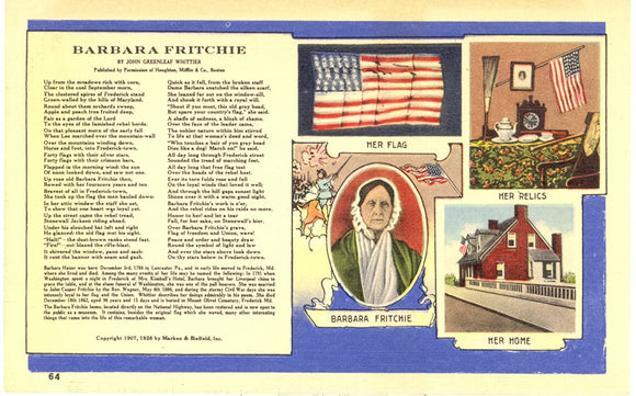 Barbara Fritchie, by John Greenleaf Whittier - Carey's Emporium