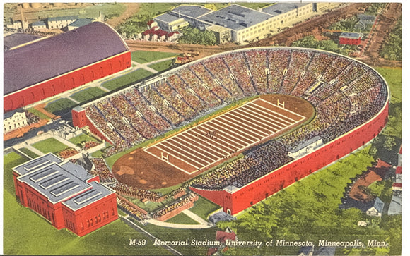 Memorial Stadium, University of Minnesota, Minneapolis, MN - Carey's Emporium