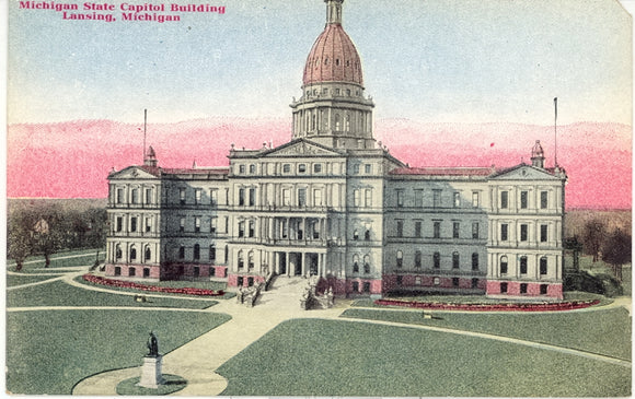 Michigan State Capitol Building, Lansing, MI - Carey's Emporium
