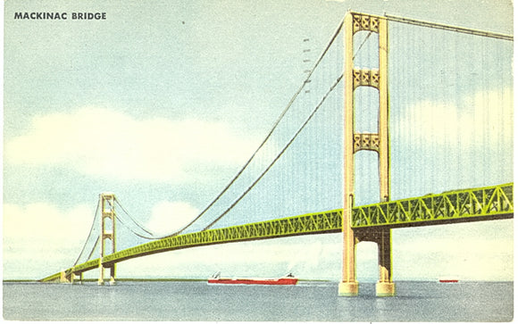 Mackinac Bridge, MI - Carey's Emporium