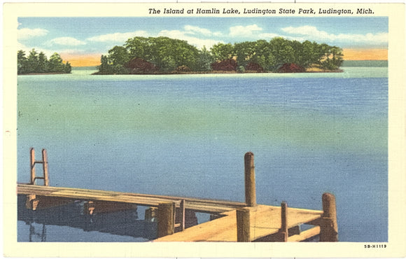 The Island at Hamlin Lake, Ludington State Park, Ludington, MI - Carey's Emporium