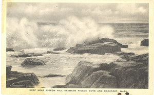 Surf Near Pigeon Hill, Between Pigeon Cove and Rockport, MA - Carey's Emporium