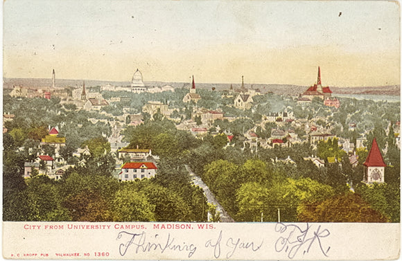 City From University Campus, Madison, WI - Carey's Emporium
