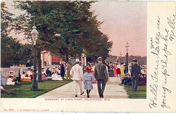 Concert at Lake Park, Milwaukee, WI - Carey's Emporium