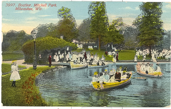 Boating, Mitchell Park, Milwaukee, WI - Carey's Emporium