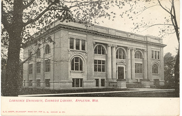 Lawrence University, Carnegie Library, Lawrence College, Appleton WI - Carey's Emporium