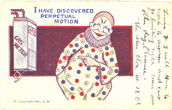 I Have Discovered Perpetual Motion - Carey's Emporium