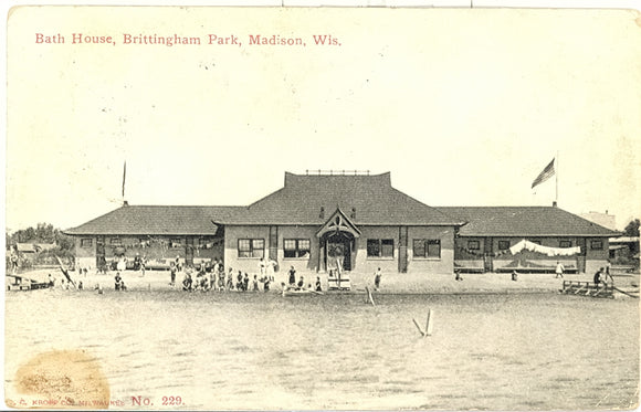 Bath House, Brittingham Park, Madison, WI - Carey's Emporium