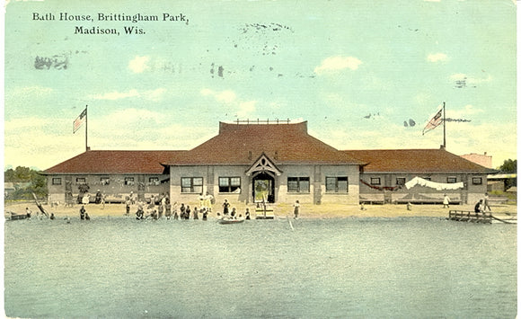 Bath House, Brittingham Park, Madison, WI - Carey's Emporium