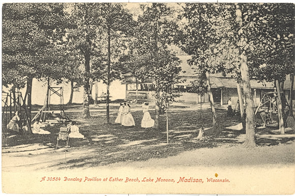 Dancing Pavilion at Esther Beach, Lake Monona, Madison, WI - Carey's Emporium