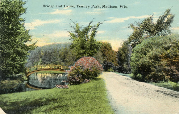 Bridge and Drive, Tenney Park, Madison, WI - Carey's Emporium